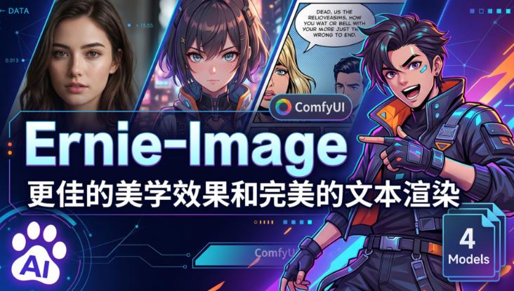 ͼƬ��ģ�� �ٶ� ERNIE-Image�����汾�Ա�